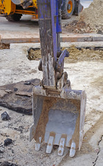 part of modern excavator machines