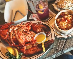 food in the restaurant