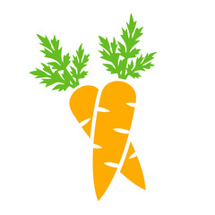 Carrot vector icon