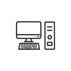 Computer Icon Vector Illustration