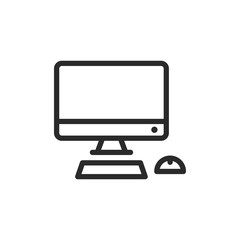Computer Icon Vector Illustration
