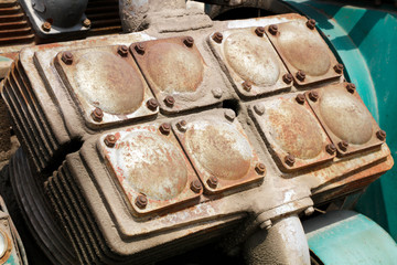 Broken Mechanical equipment