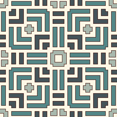 Wicker seamless pattern. Basket weave motif. Pastel colors geometric abstract background with overlapping stripes.