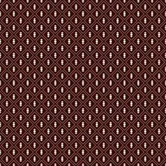 Minimalist abstract background. Simple modern print with arrows. Outline pattern with geometric figures.