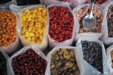 Various fragrant spices and herbs   