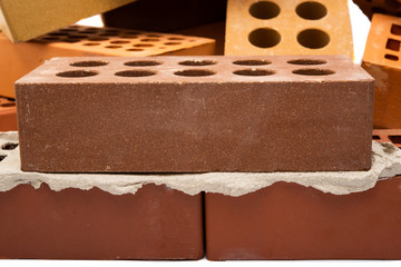brick with cement