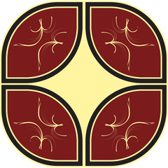 abstract patterns colors modern style for shirt