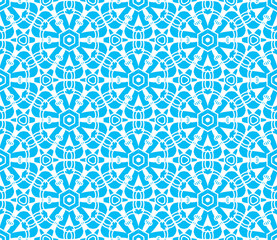 Abstract thin line seamless pattern. Linear ornamental geometric background. Wrapping paper. Vector illustration.             