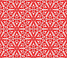 Abstract thin line seamless pattern. Linear ornamental geometric background. Wrapping paper. Vector illustration.             