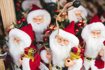 santa claus in the store