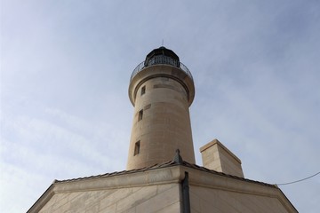 Ancien phare construit en 1828 - Village Le Grau du Roi - Département du Gard - Languedoc Roussillon - Région Occitanie - France - 19 èmùe siècle