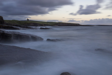 Mullaghmore and Classiebawn after sunset