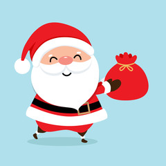 Christmas Greeting Card with Christmas tree, vector illustration