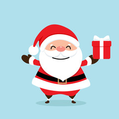 Christmas Greeting Card with Christmas tree, vector illustration