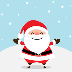 Christmas Greeting Card with Christmas tree, vector illustration