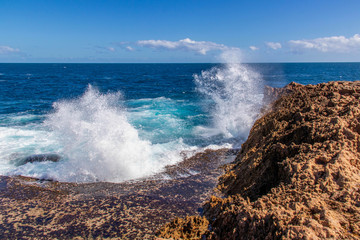 breaking waves