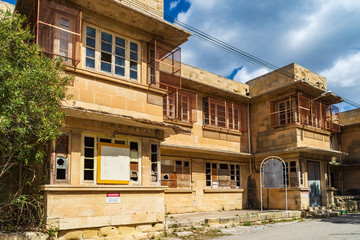 Abandon Building on Manoel Island, Malta