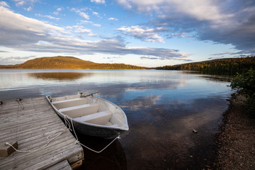 Lac Mont Saint Louis Québec Gaspésie