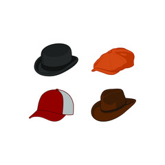 various illustration hat vectors cartoon