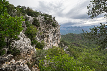 Fototapeta na wymiar Veiw of mountains in Kemer