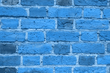 The texture of stones, trendy blue toning, color trends of 2020