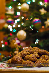 Greek Traditional Christmas dessert  ''melomakarona''