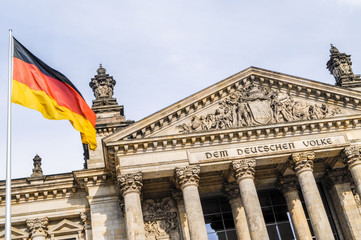 Reichstag, Berlin, Deutschland - obrazy, fototapety, plakaty