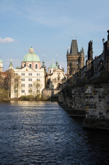 Obraz na płótnie Canvas Karlsbrücke, Prag, Tschechische Republik