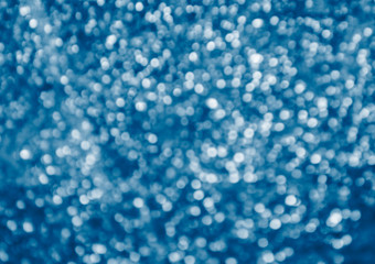 200 color trend. Blue glittery shimmering background with blinking details.