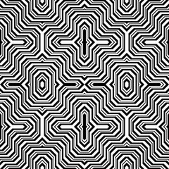 Design seamless monochrome stripy pattern