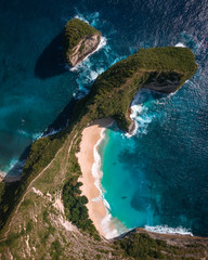 Cliff Formation with a white beach