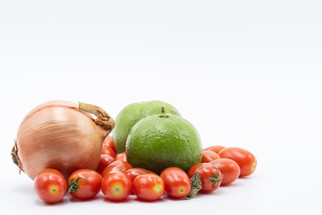 Vegetables used for salad