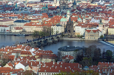Naklejka na ściany i meble Karlsbrücke, Prag, Tschechische Republik