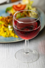 closeup of bavarian spaetzle pasta