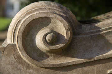 Architectural stone detail 