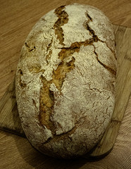 Pan de masa madre Trigo, barra alargada