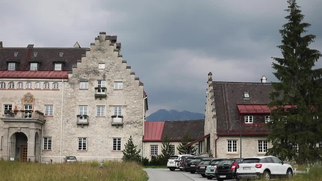 Historic buildings in Kr&uuml;n, Bavaria, Germany