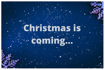 Blurred christmas background decoration.