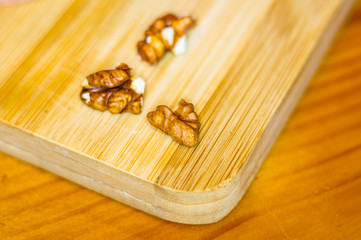 handmade preparation of treats for traditional Orthodox Christmas - dried fruits, cranberries, honey, nuts