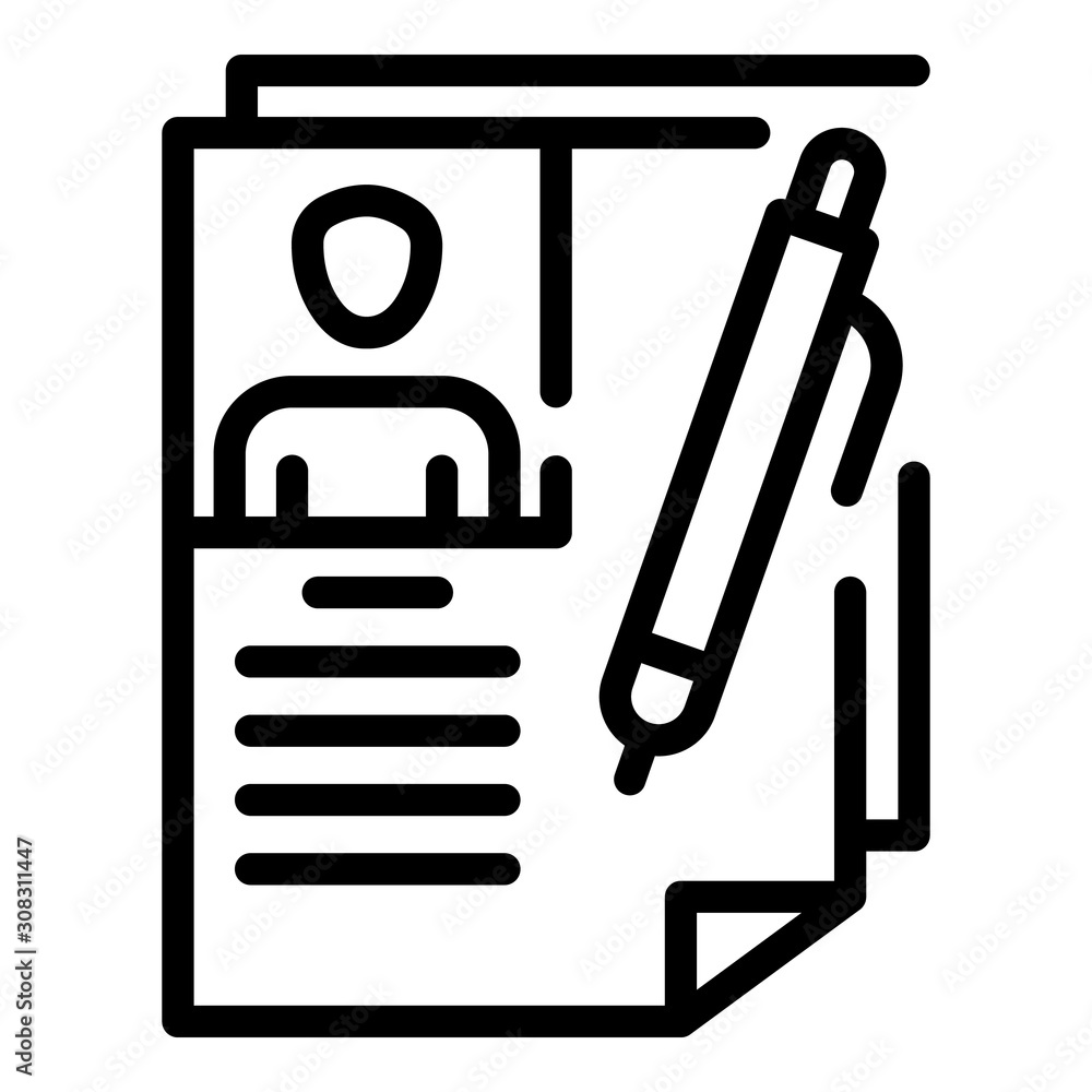 Poster justice man folder icon. outline justice man folder vector icon for web design isolated on white bac