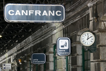 old canfranc station