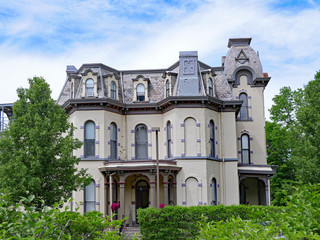 Victorian era college residence building near Cornell University
