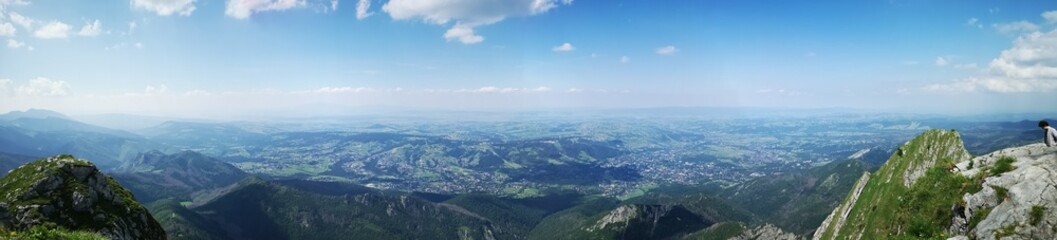 panorama of mountains