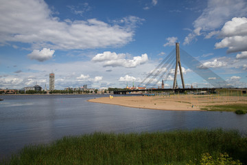 Fototapeta premium Riga panoramic view