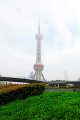 Obraz premium Shanghai Oriental Pearl TV Tower, China