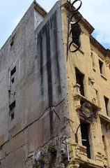 Kriegsruine in Beirut