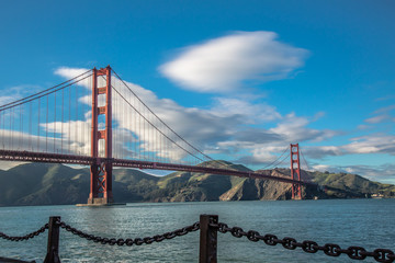 Golden Gate Bridge at Fort Point 