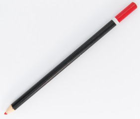 Red and black pencil