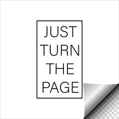 Turn page, great design for any purposes.