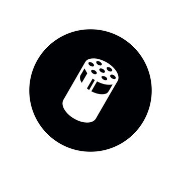 recommend clip art: Salt shaker seasoning line art vector icon for food apps and websites